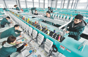 电脑刺绣机全球热销背后的技术服务驱动